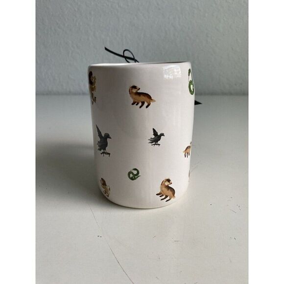 Rae Dunn Hogwarts Houses Mug Harry Potter Gryffindor Slytherin Hufflepuff NEW - Picture 4 of 10
